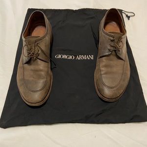 Giorgio Armani Brown Leather shoes